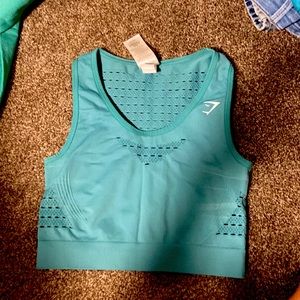 Never worn gymshark sports crop top bra